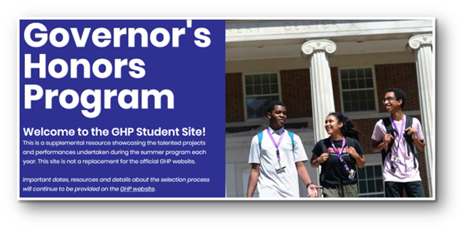 GHPStudent Site